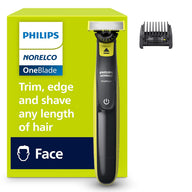 Norelco Philips OneBlade 360 Hybrid Face - Black & Lime Green / OneBlade 360 Face Connected